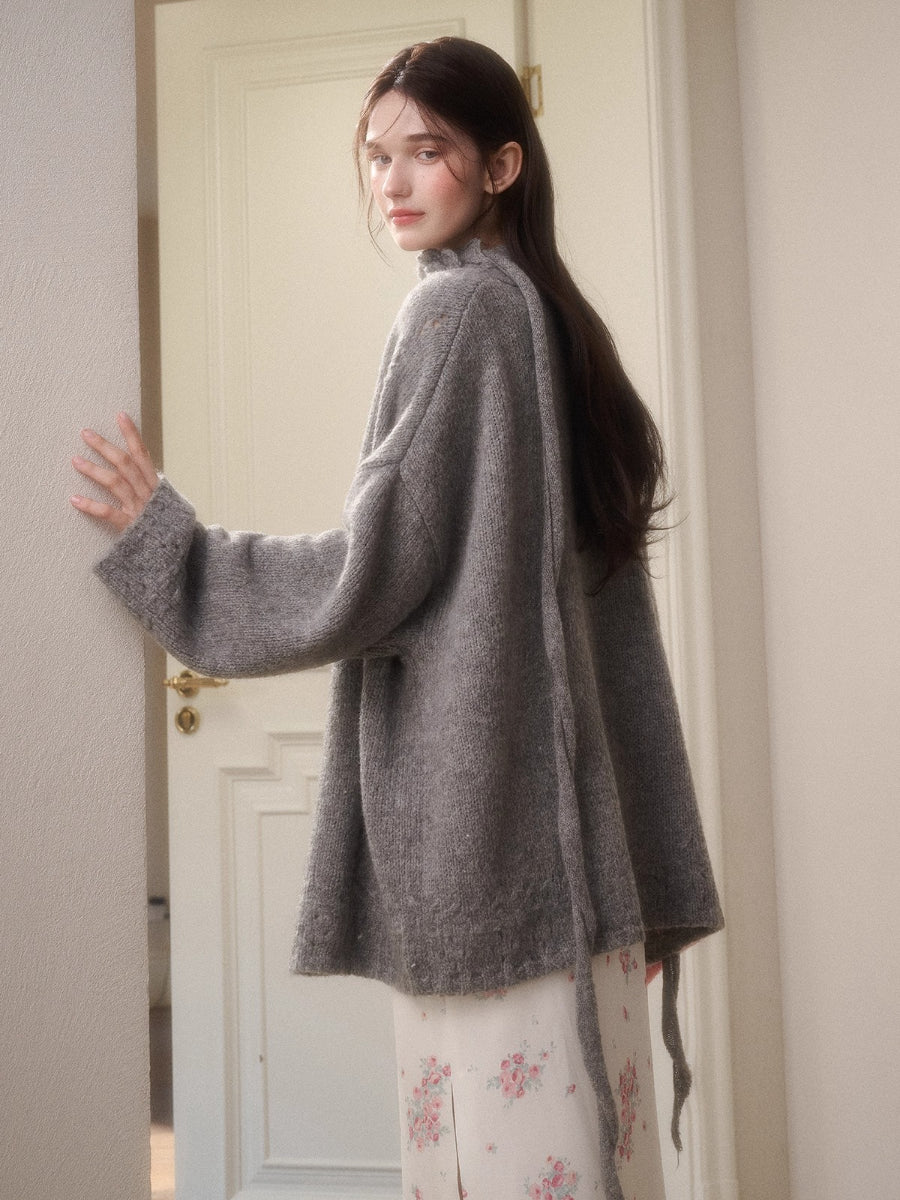 Cosagach Air Mohair Knit Cardigan