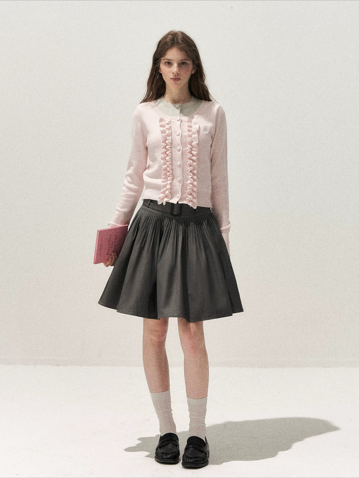 Gray Ballet Tutu Skirt