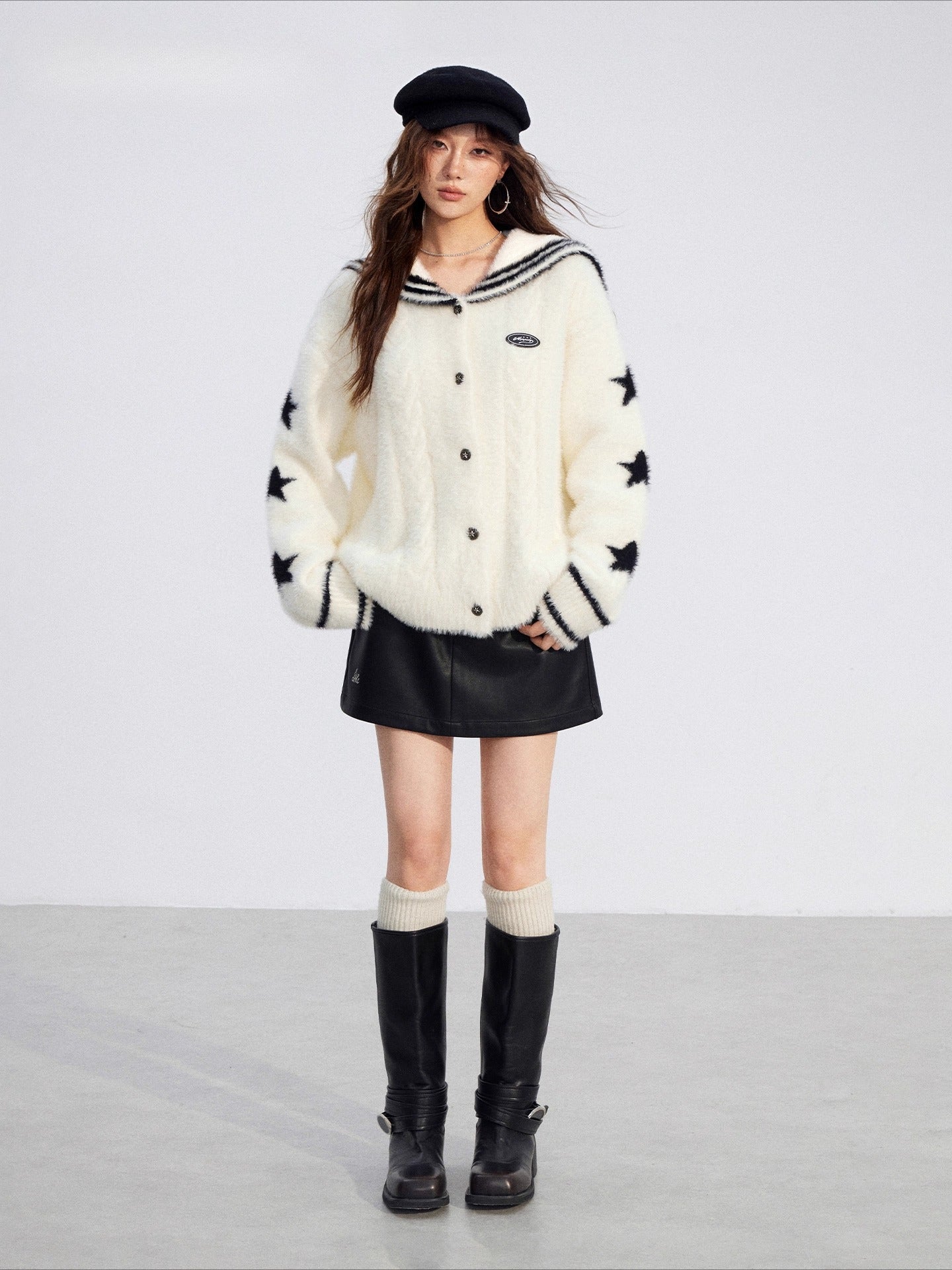 Sailor Mink Knit Sweater