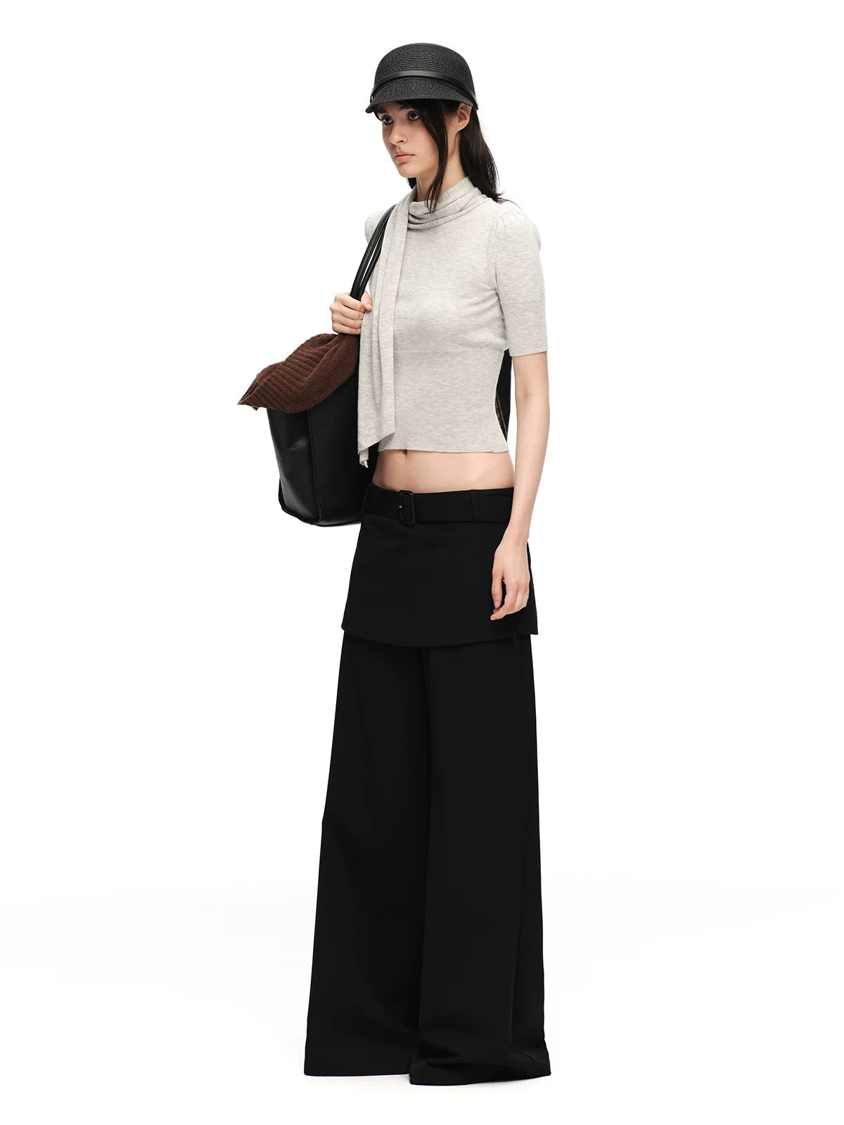 Layered Suit Pants