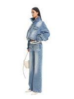Equestrian Relaxed Denim Jacket
