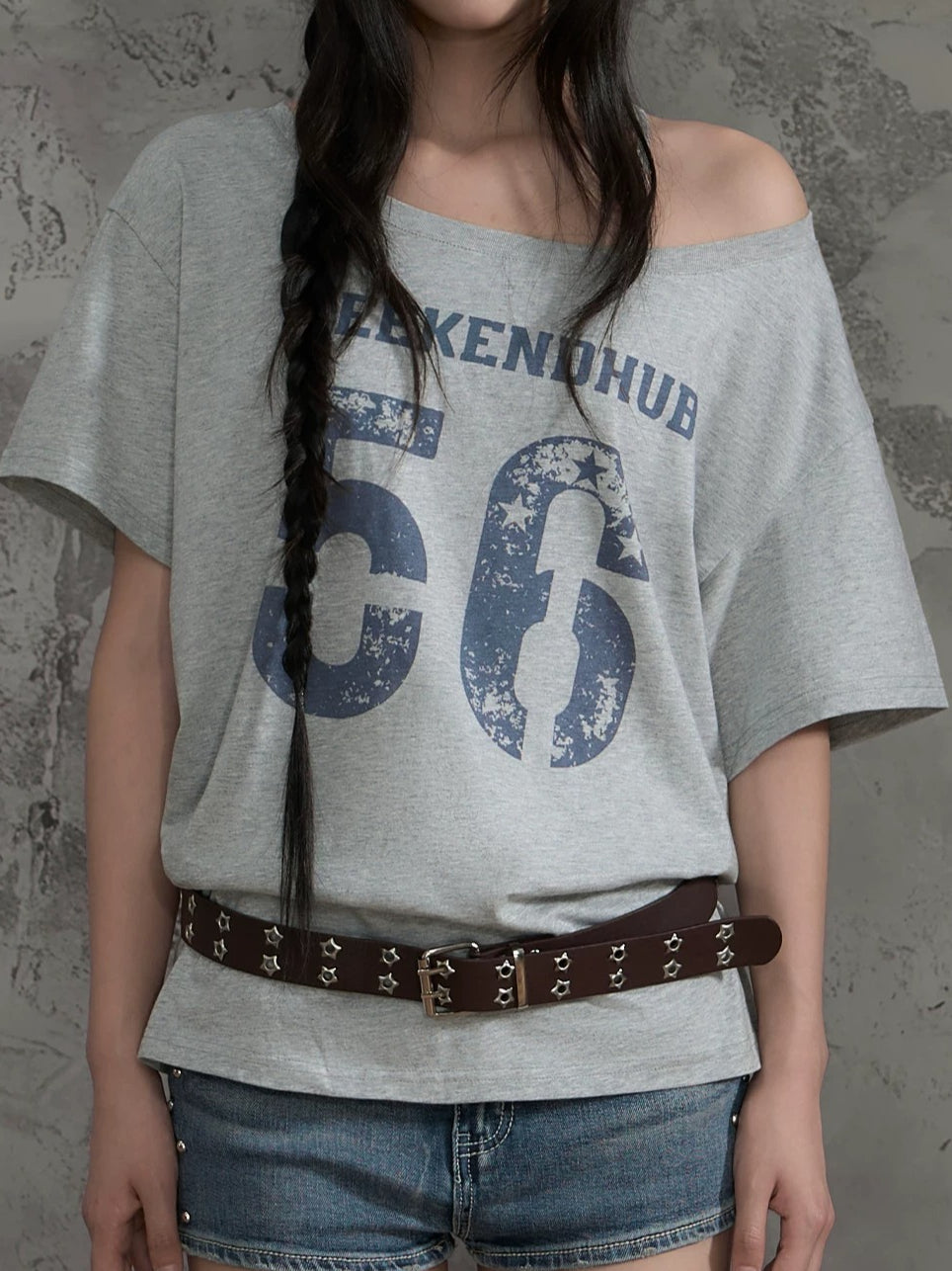 Vintage Off-Shoulder Tee