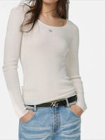 Cashmere U-Neck Sweater