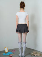 White Ballet Tie T-shirt