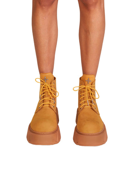 Future Mirage Leather Rider Boots Snow Mountain