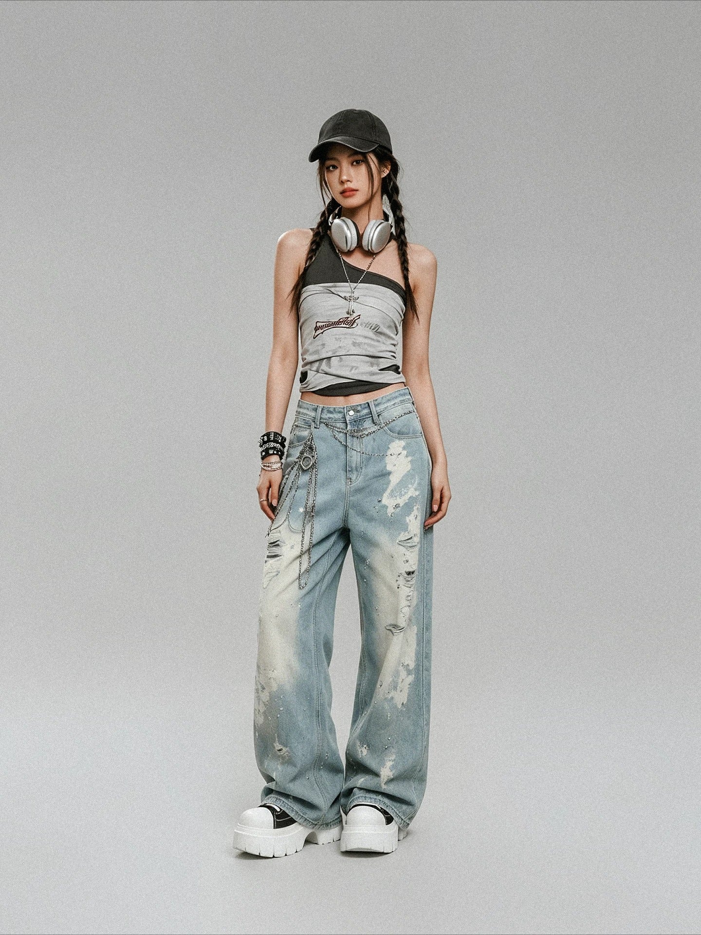 Platform Canvas Sneakers