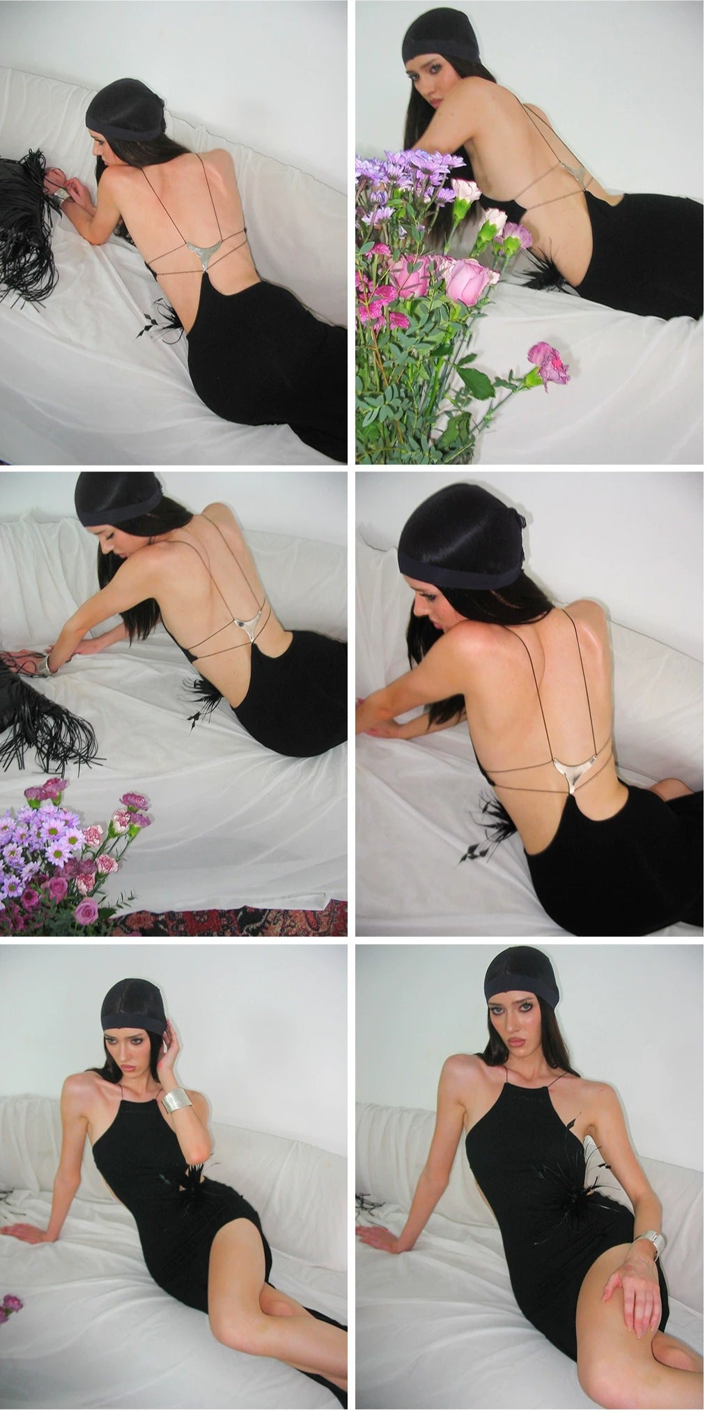 Cross-Back Halter Maxi Dress
