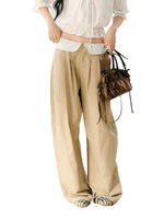 Relaxed Wide Leg Pants