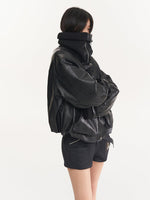 Punk Oversized Motorcycle Jacket