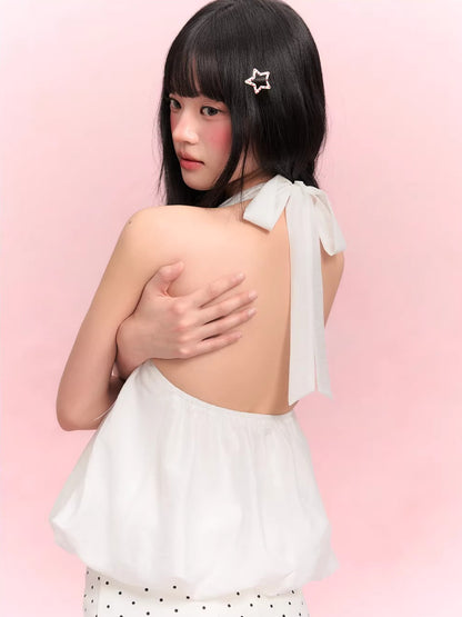 Halter Floral Top &amp; Skirt Set