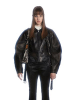 Oversized Thick Leather Jacket