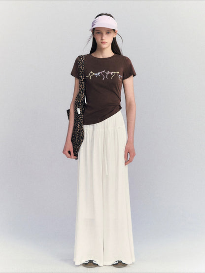 Butterfly Print T-shirt