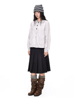 Polka Dot Doll Collar Shirt