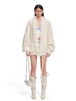 Polar Mohair Knit Cardigan