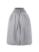 Lyocell Bubble Halter Top & Skirt Set
