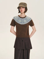 Fair Isle Cardigan & Sweater Set
