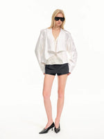 Linen Cropped Jacket