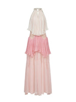 Laguna Lace Halter Maxi Dress