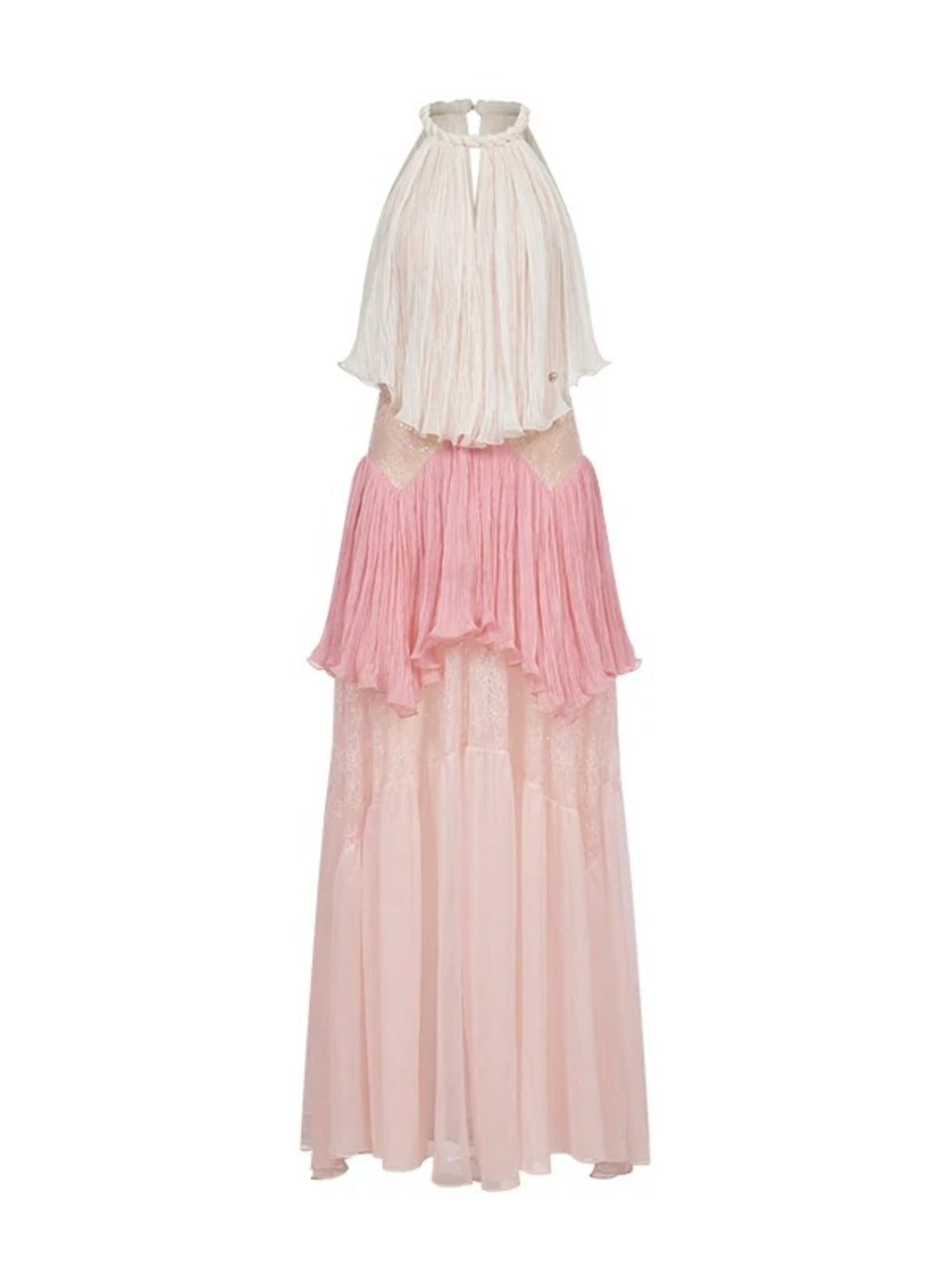 Laguna Lace Halter Maxi Dress