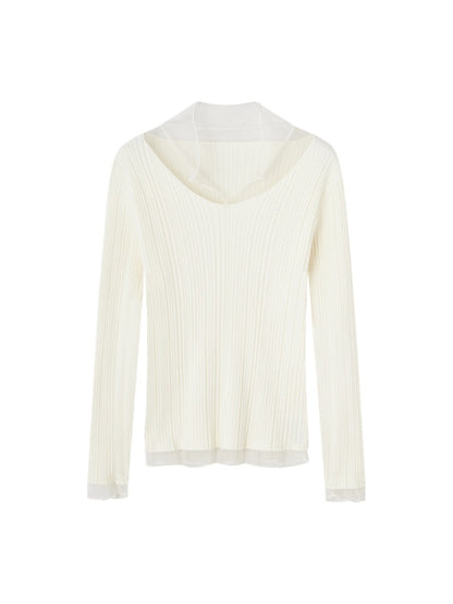 Mesh Spliced High-Stretch Base Layer