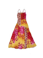 Summer Print Slit Maxi Dress