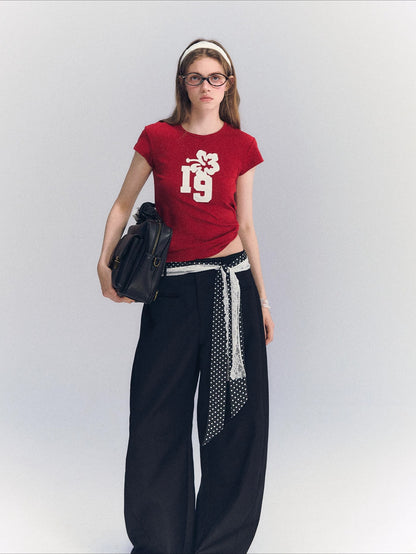 Patch Letter Tee