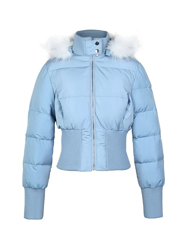 Vintage Fur Collar Puffer