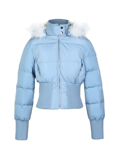 Vintage Fur Collar Puffer