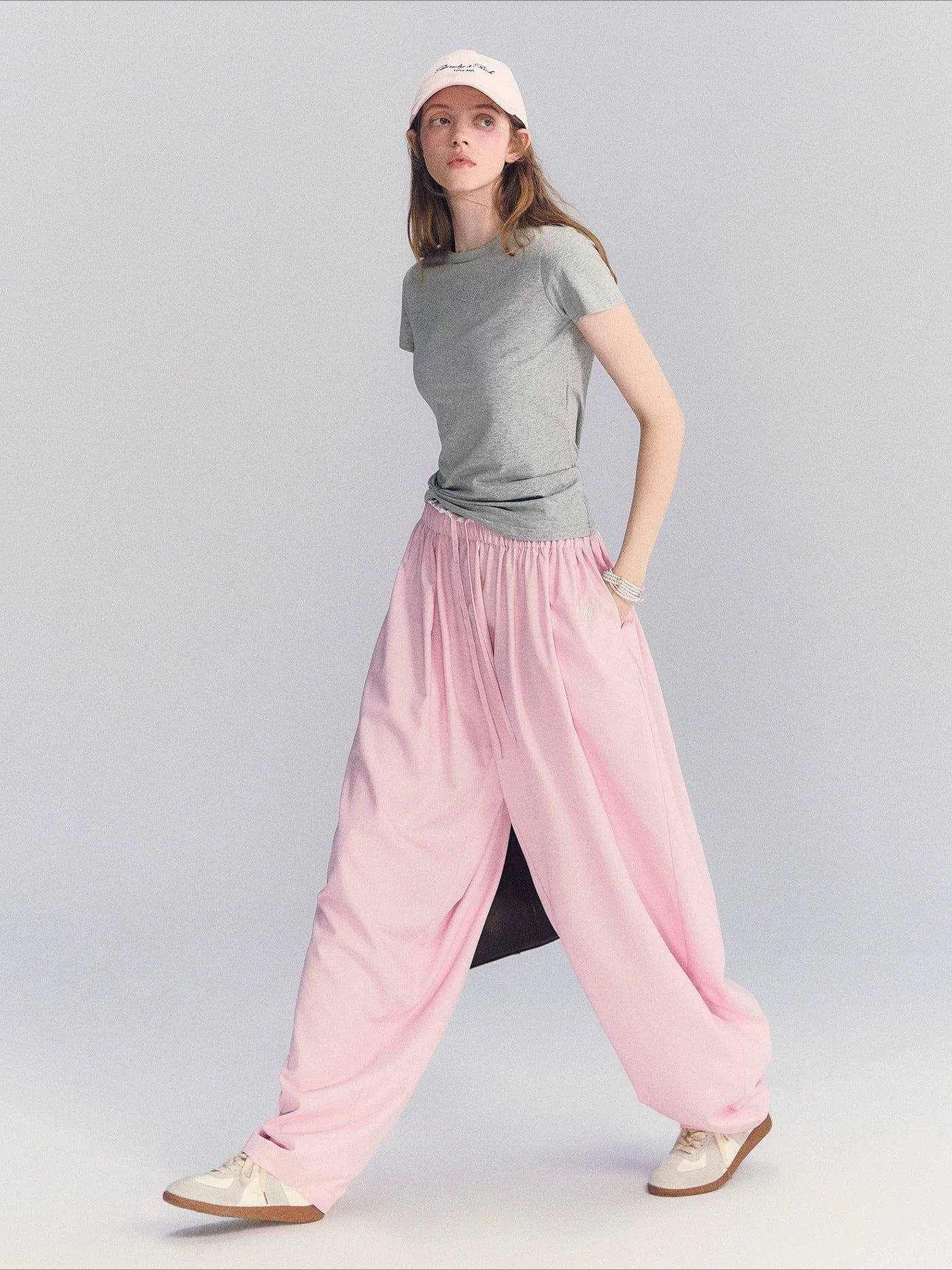 Twist Hem Rhinestone Tee