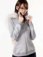 Hooded Slim Jacket