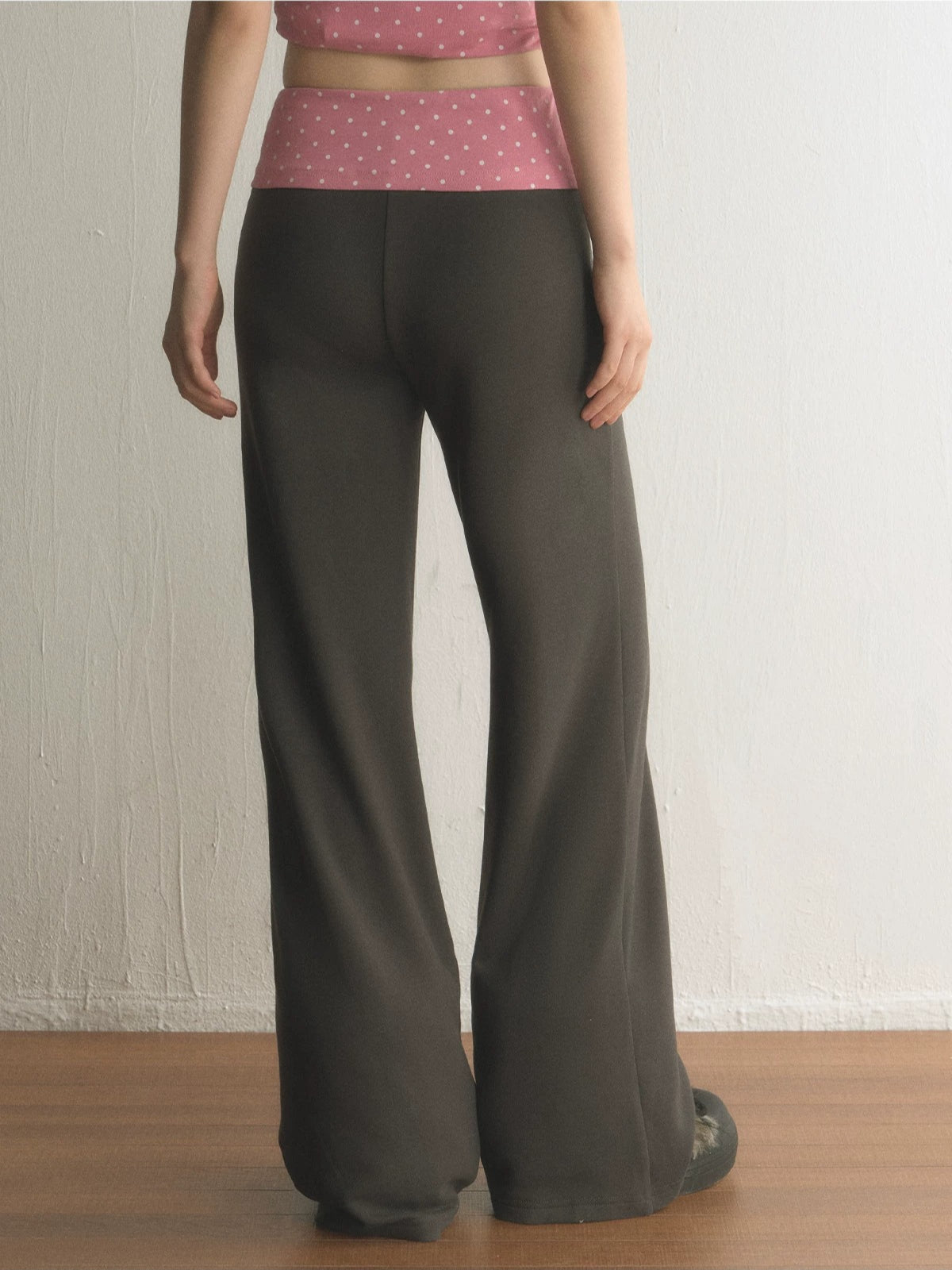 Polka Dot Flare Pants