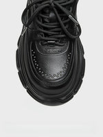 Black Clunky Sneaker