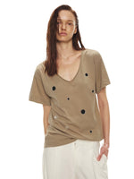 Mirror V-Neck Relaxed Tee
