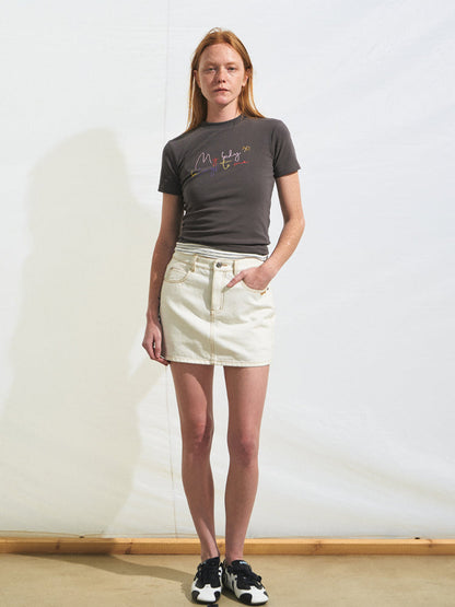 Slim Fit Fitted Short Sleeve T-Shirt