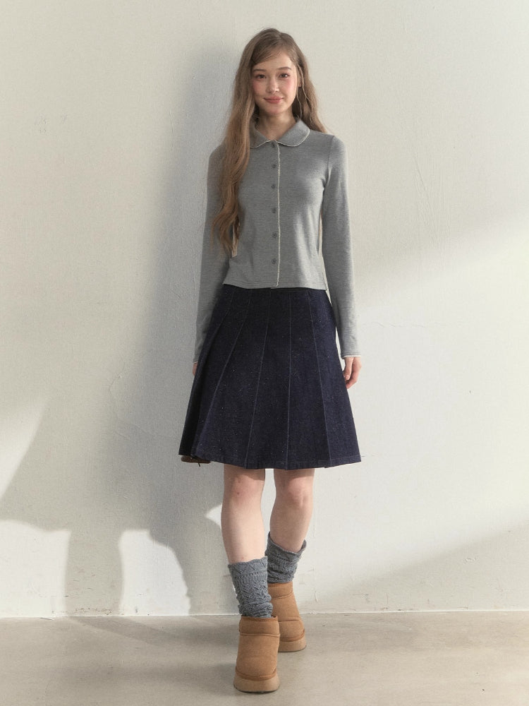 Peter Pan Collar Layering Tee