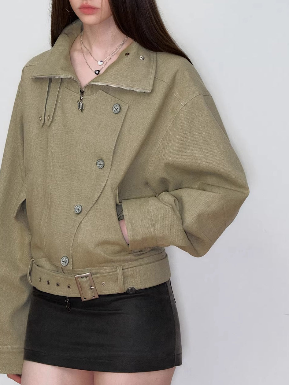 Vintage Utility Cotton Jacket