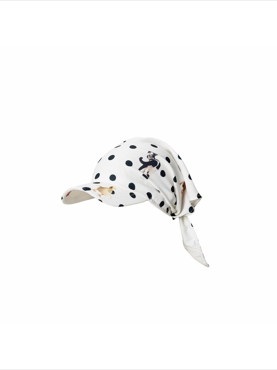 Polka Dot Animal Print Baseball Cap