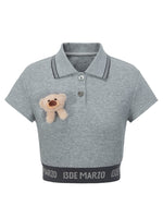 Short-fitting Polo T-shirt