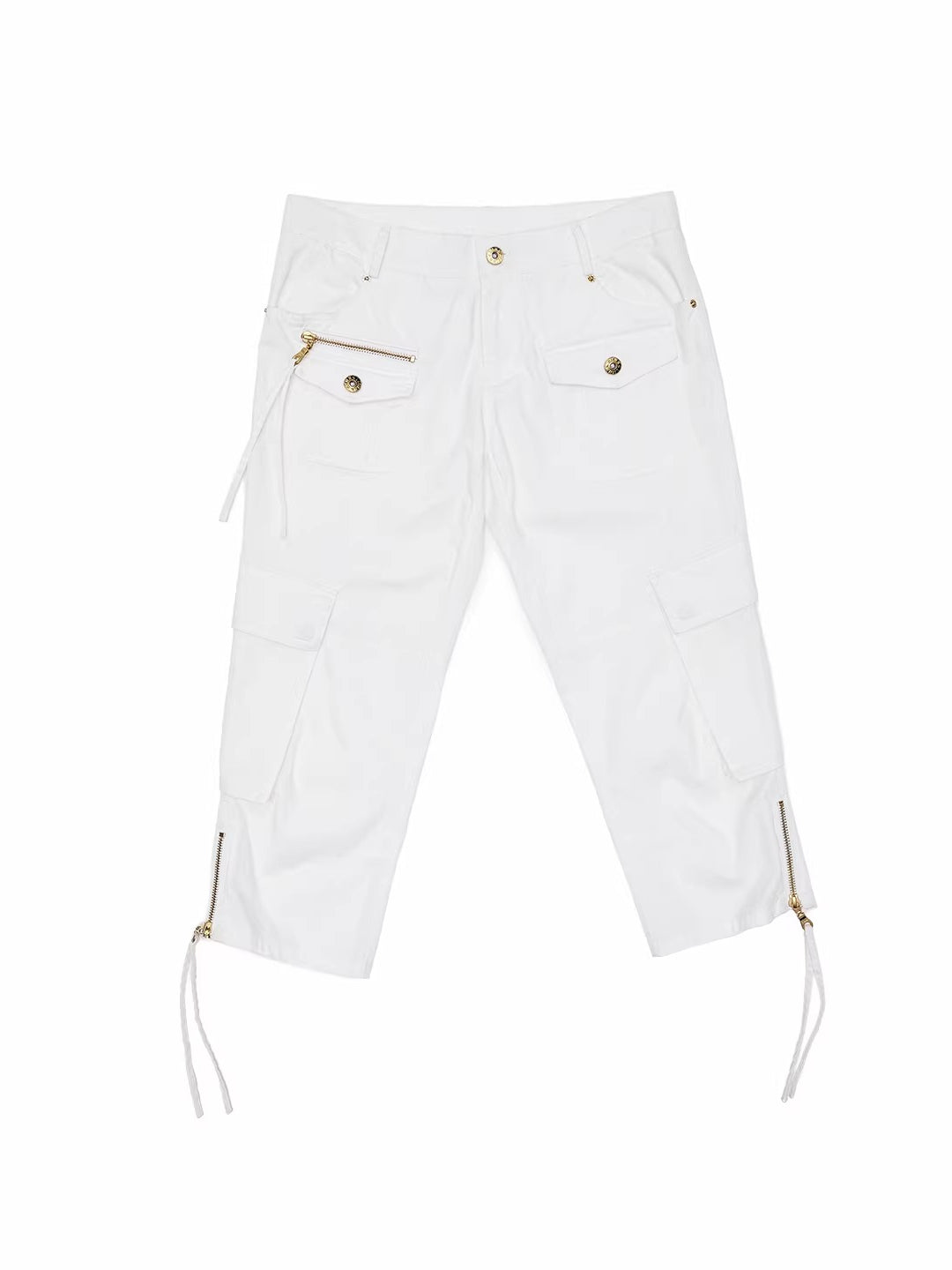 Cargo Straight Biker Shorts