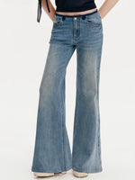 Washed Wide Leg Jeans