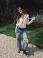 Floral Pocket Wool Cardigan