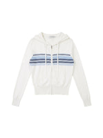 Striped Knit Three Piece Set