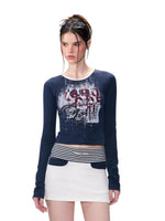 Graphic Tee Camisole Set
