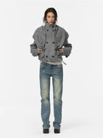 Windsor Wool Cape Knit Jacket