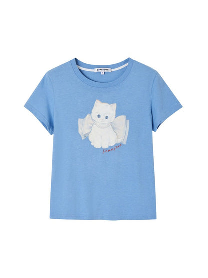 Bow Kitty Tee