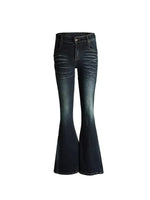 Skins Low-rise Micro Flare Denim Pants