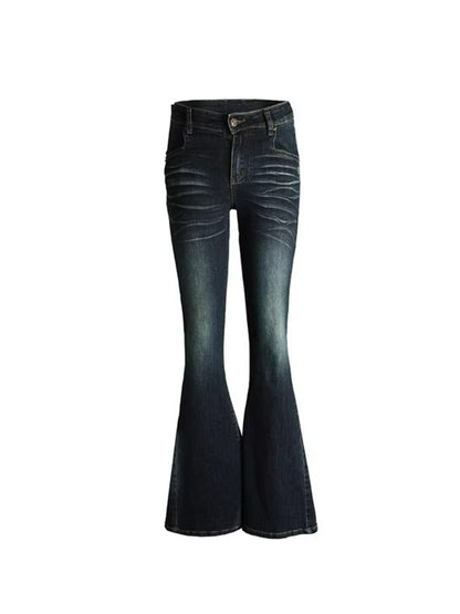 Skins Low-rise Micro Flare Denim Pants