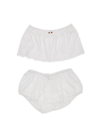 Jacquard Bubble Skirt &amp; Leggings Set