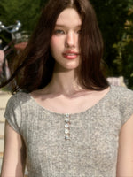 Wool Knit Top
