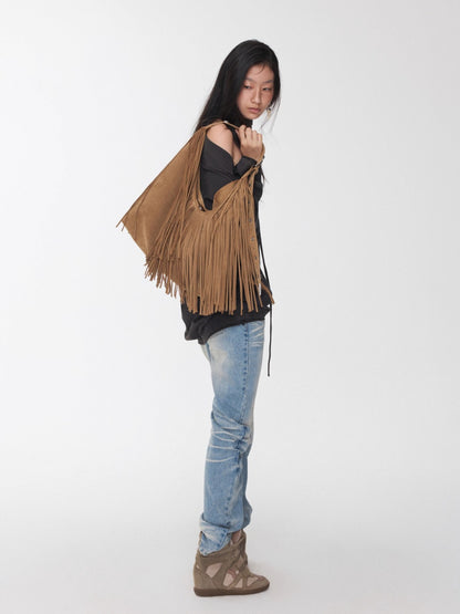 Rhinestone Graphic Off-Shoulder Tie Sweatshirt